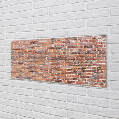 Kitchen Splashback Vintage brick wall