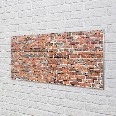 Kitchen Splashback Vintage brick wall