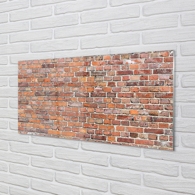 Kitchen Splashback Vintage brick wall