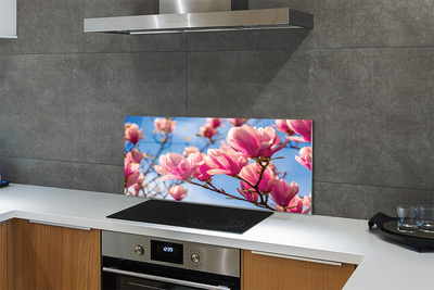 Kitchen Splashback flowering trees