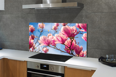 Kitchen Splashback flowering trees