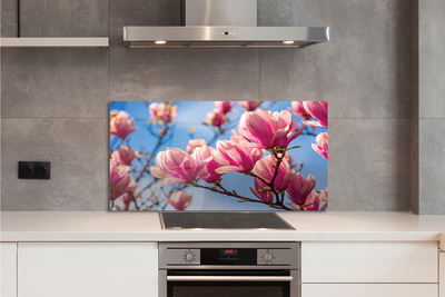 Kitchen Splashback flowering trees