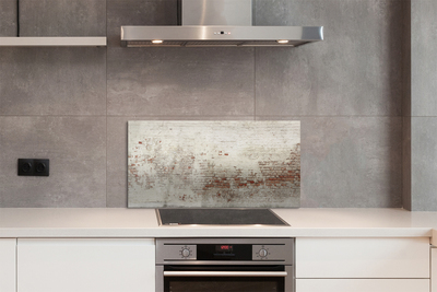 Kitchen Splashback Vintage brick wall