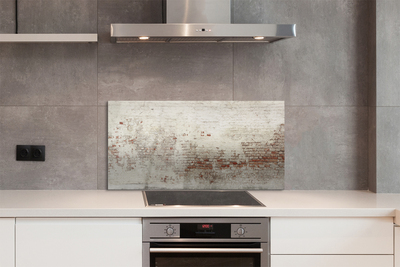 Kitchen Splashback Vintage brick wall