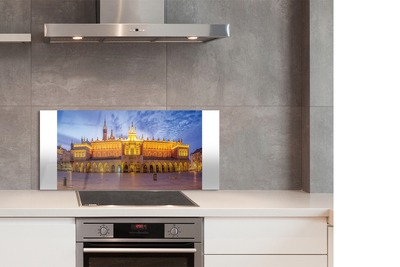 Kitchen Splashback Sunset Krakow material