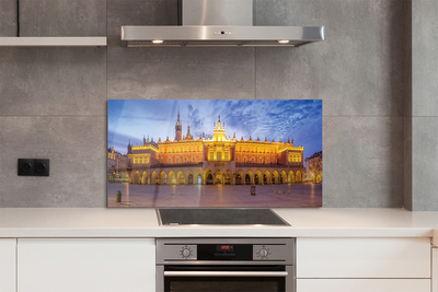 Kitchen Splashback Sunset Krakow material