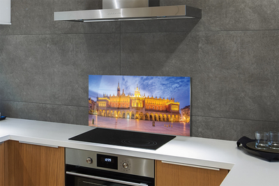 Kitchen Splashback Sunset Krakow material