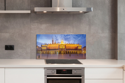 Kitchen Splashback Sunset Krakow material