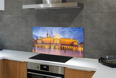 Kitchen Splashback Sunset Krakow material