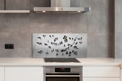 Kitchen Splashback People, birds fly