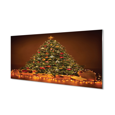 Kitchen Splashback Christmas lights decoration gifts