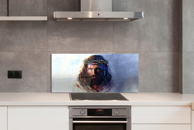 Kitchen Splashback Picture of Jesus