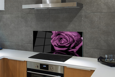 Kitchen Splashback Pink Purple