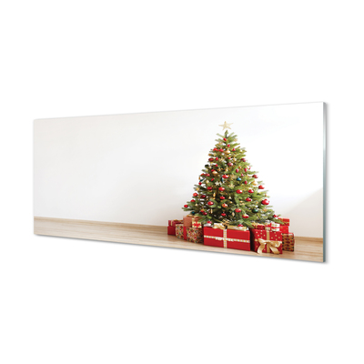 Kitchen Splashback Christmas tree decoration gifts