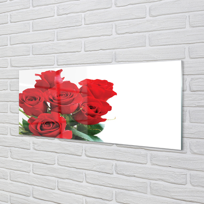 Kitchen Splashback bouquet of roses