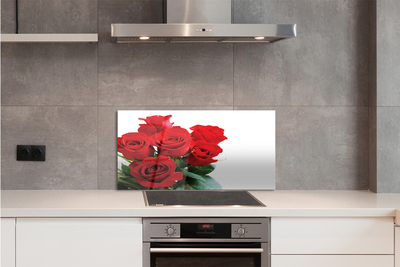 Kitchen Splashback bouquet of roses