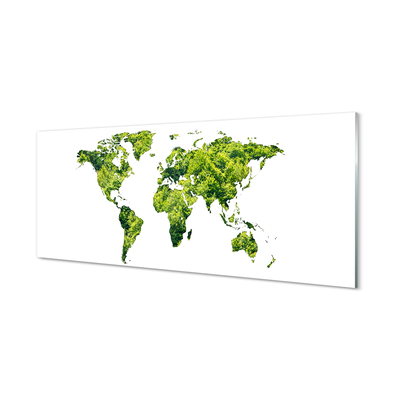 Kitchen Splashback Green Grass Card