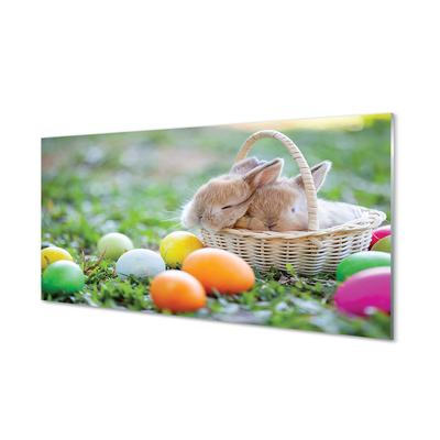 Kitchen Splashback eggs rabbit