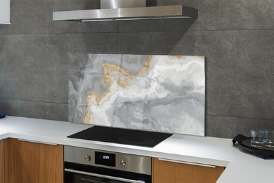 Kitchen Splashback Stone Marble stains