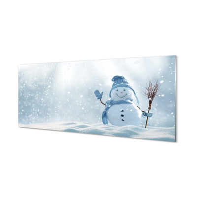 Kitchen Splashback snowman