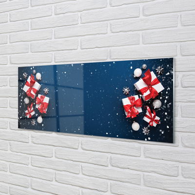 Kitchen Splashback The gifts Snow