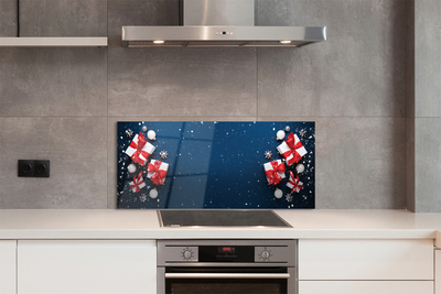 Kitchen Splashback The gifts Snow