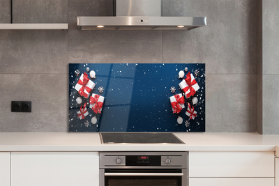 Kitchen Splashback The gifts Snow