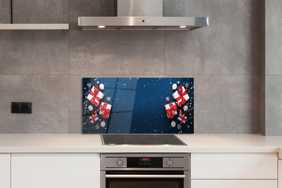 Kitchen Splashback The gifts Snow