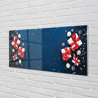 Kitchen Splashback The gifts Snow