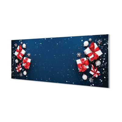 Kitchen Splashback The gifts Snow