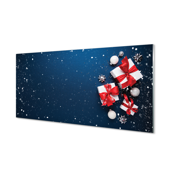 Kitchen Splashback The gifts Snow