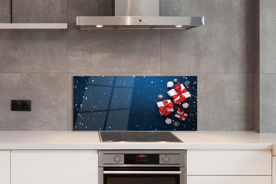 Kitchen Splashback The gifts Snow