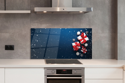 Kitchen Splashback The gifts Snow