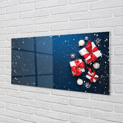 Kitchen Splashback The gifts Snow