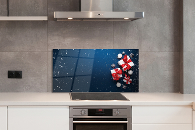 Kitchen Splashback The gifts Snow