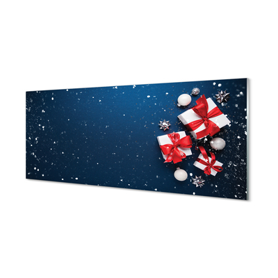 Kitchen Splashback The gifts Snow