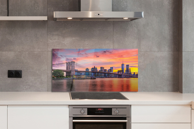 Kitchen Splashback Sunrise bridge