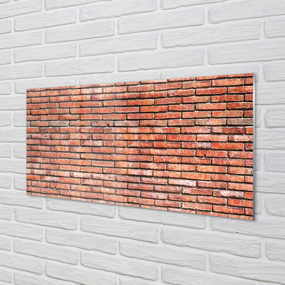 Kitchen Splashback Vintage brick wall