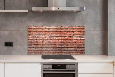 Kitchen Splashback Vintage brick wall