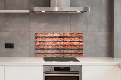 Kitchen Splashback Vintage brick wall