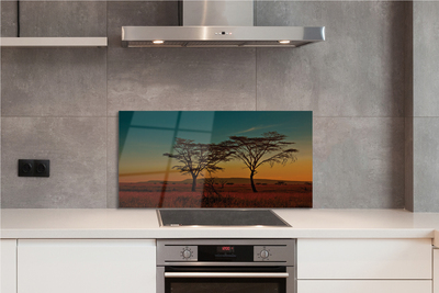 Kitchen Splashback sky tree