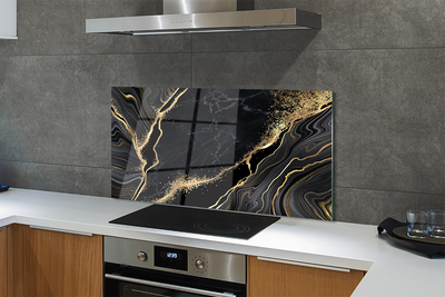 Kitchen Splashback Marble stone abstract