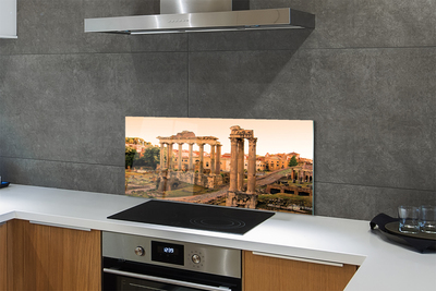 Kitchen Splashback Rome Sunrise Roman Forum