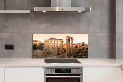 Kitchen Splashback Rome Sunrise Roman Forum