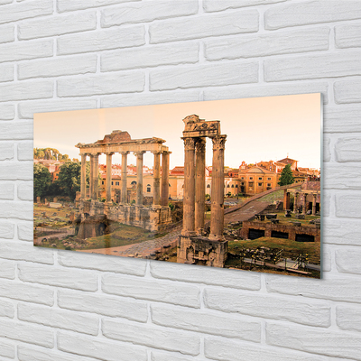 Kitchen Splashback Rome Sunrise Roman Forum