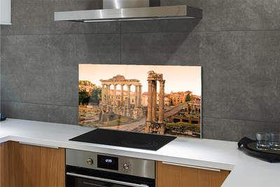 Kitchen Splashback Rome Sunrise Roman Forum