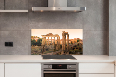 Kitchen Splashback Rome Sunrise Roman Forum