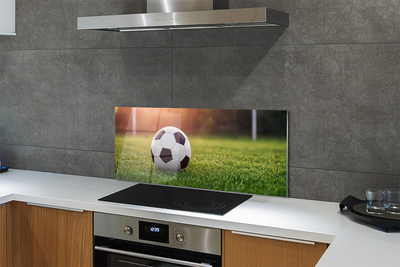 Kitchen Splashback Grass football Gateway