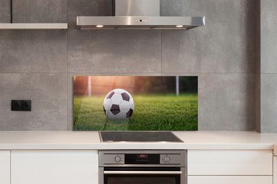 Kitchen Splashback Grass football Gateway