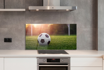 Kitchen Splashback Grass football Gateway